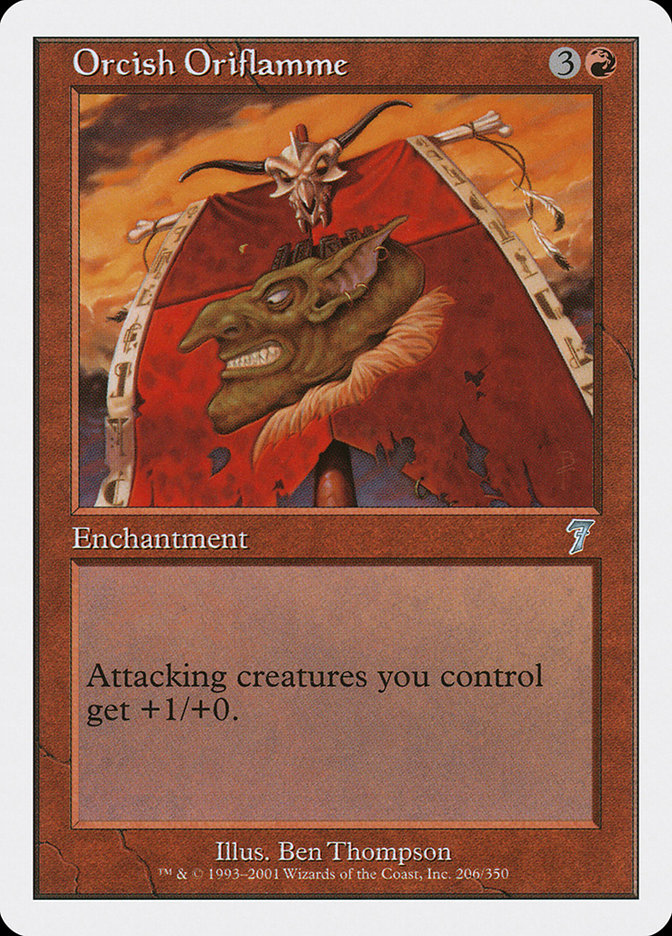 Orcish Oriflamme [Seventh Edition] | Gate City Games LLC
