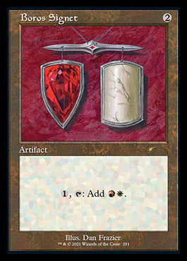 Boros Signet (Retro) [Secret Lair Drop Series] | Gate City Games LLC