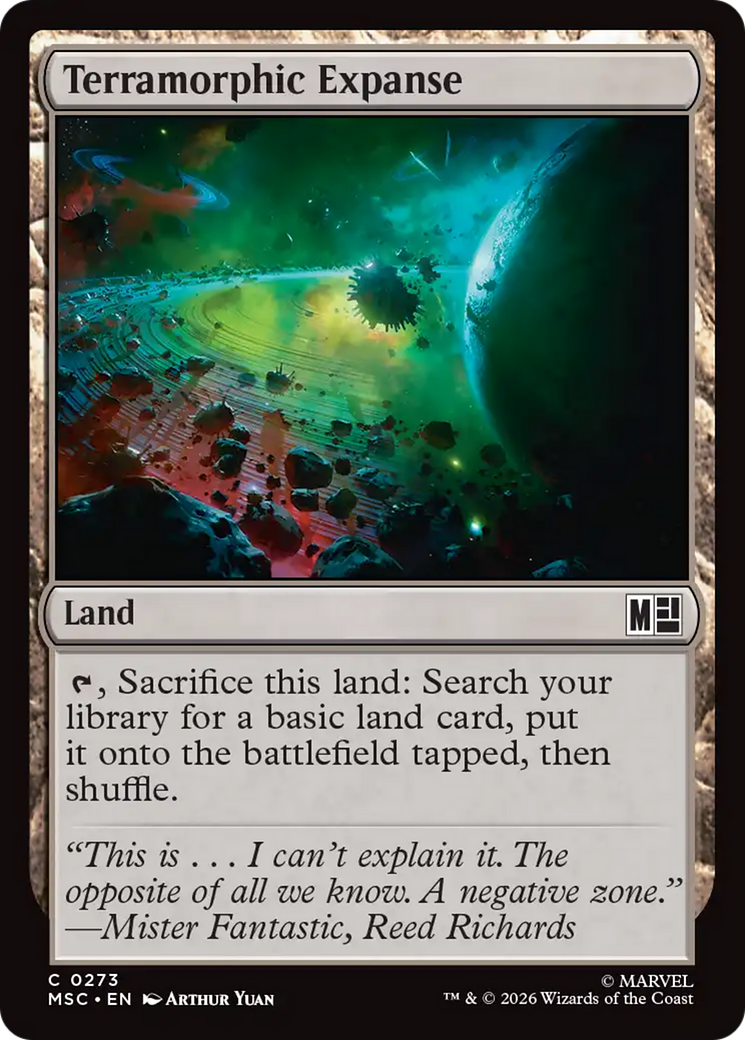 Terramorphic Expanse (0273) [Marvel Super Heroes Commander] | Gate City Games LLC