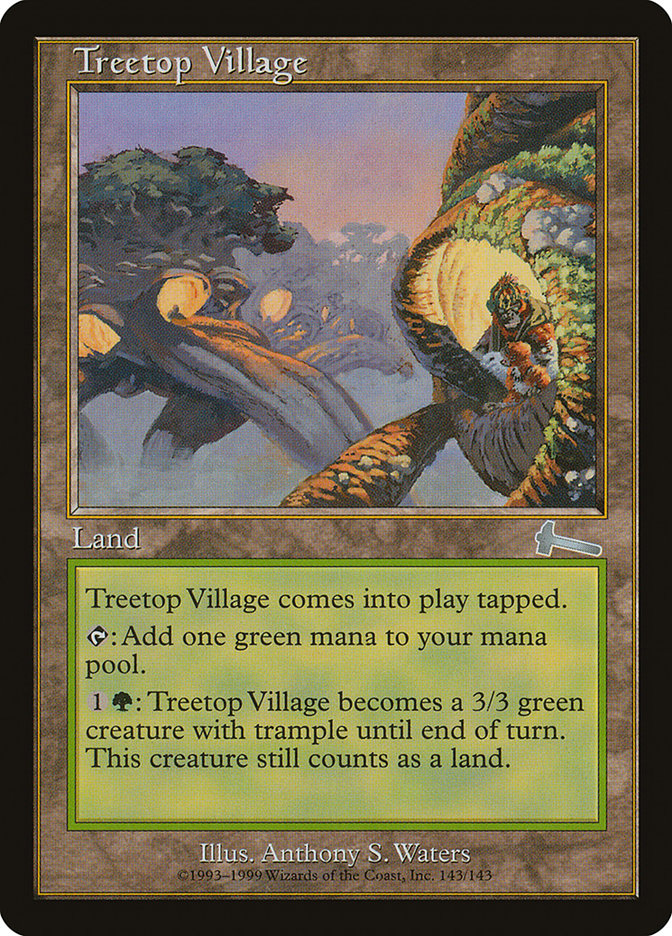 Treetop Village [Urza's Legacy] | Gate City Games LLC