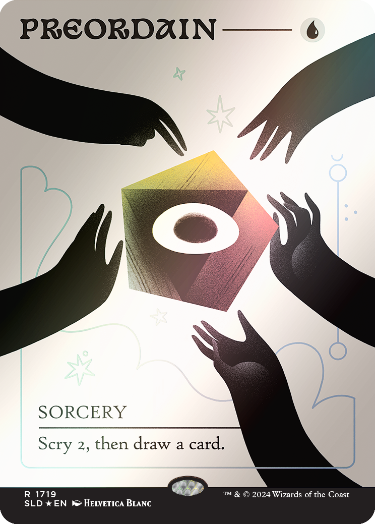 Preordain (1719) (Rainbow Foil) [Secret Lair Drop Series] | Gate City Games LLC