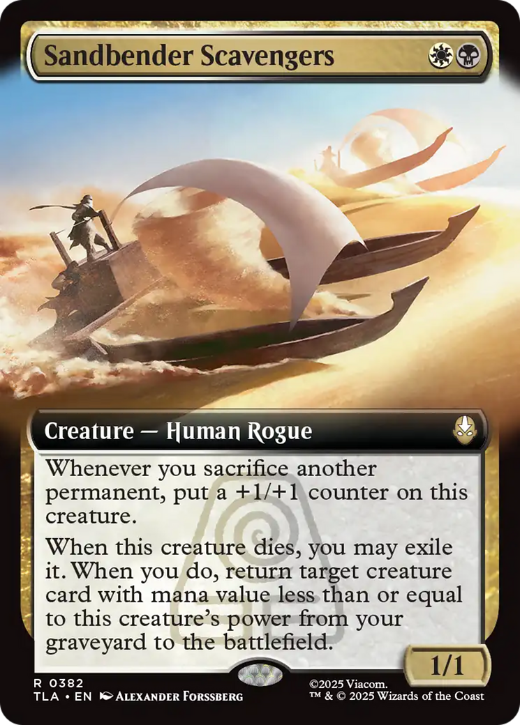 Sandbender Scavengers (Extended Art) [Avatar: The Last Airbender] | Gate City Games LLC