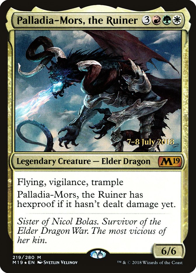 Palladia-Mors, the Ruiner [Core Set 2019 Prerelease Promos] | Gate City Games LLC