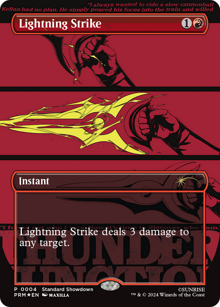 Lightning Strike [Standard Showdown Promos] | Gate City Games LLC