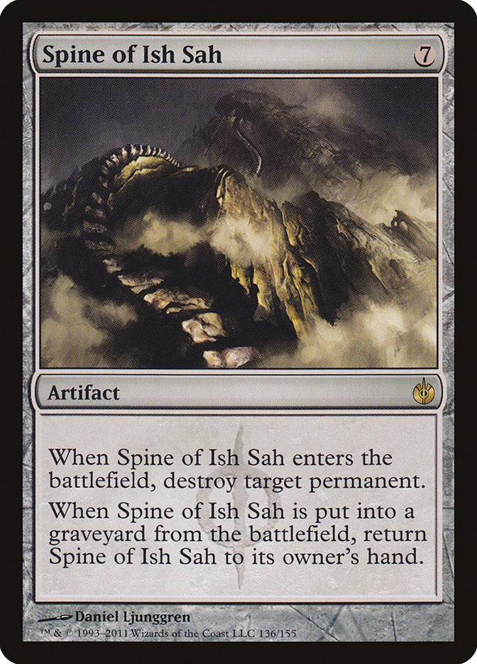 Spine of Ish Sah [Mirrodin Besieged] | Gate City Games LLC