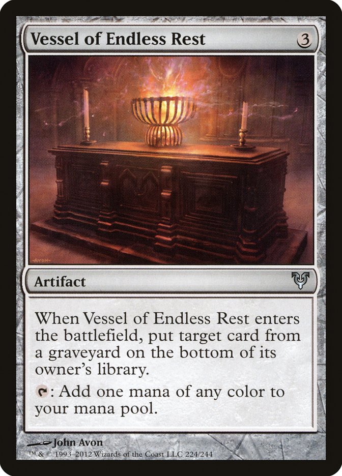 Vessel of Endless Rest [Avacyn Restored] | Gate City Games LLC
