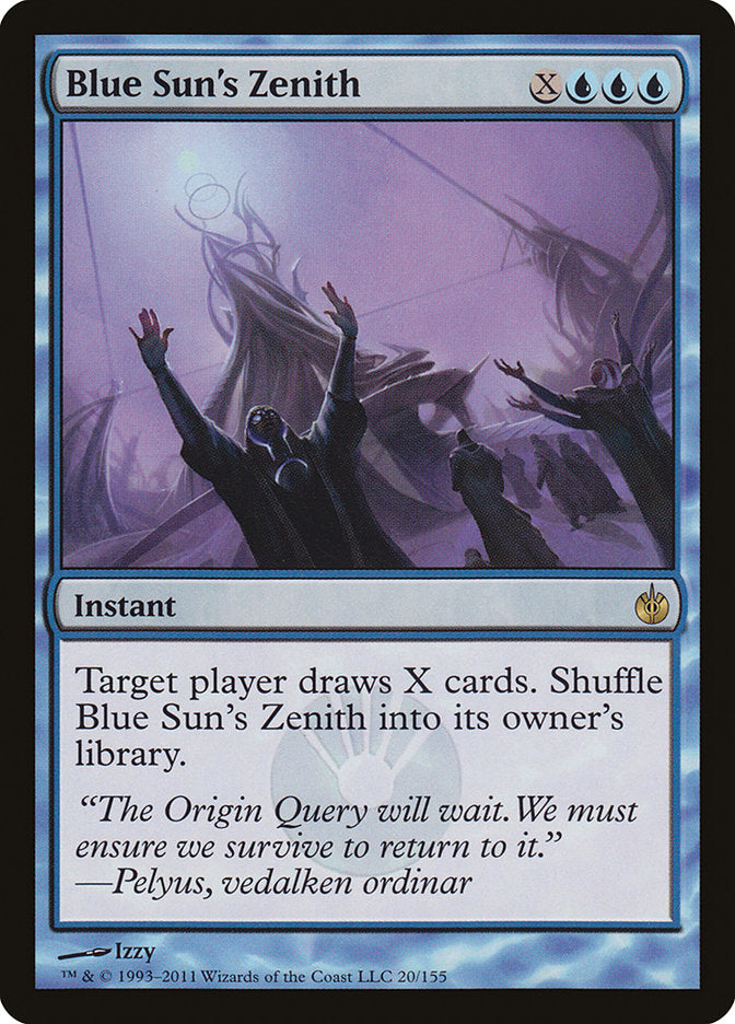 Blue Sun's Zenith [Mirrodin Besieged] | Gate City Games LLC
