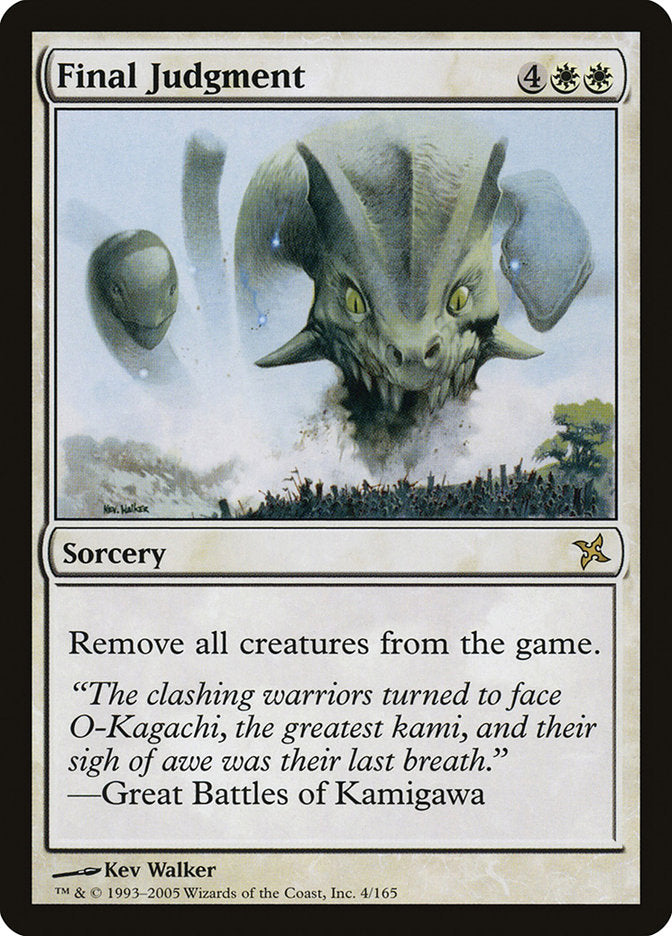 Final Judgment [Betrayers of Kamigawa] | Gate City Games LLC