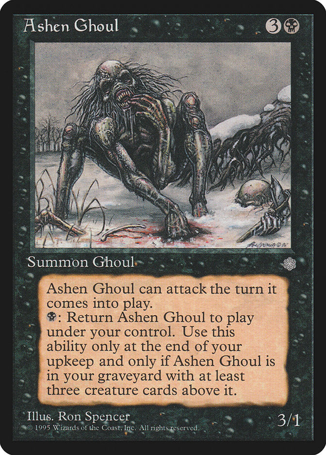 Ashen Ghoul [Ice Age] | Gate City Games LLC