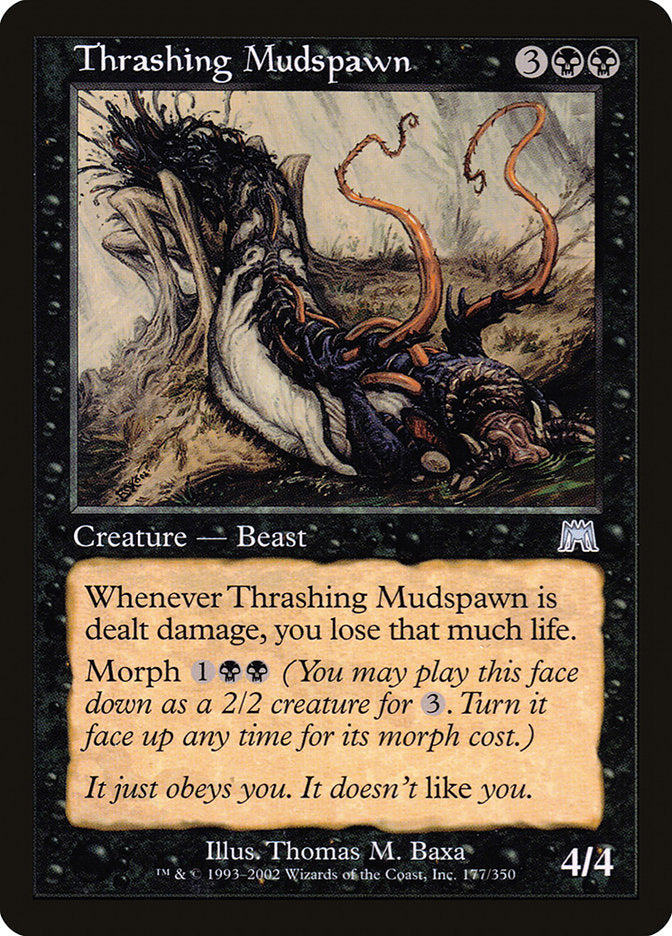 Thrashing Mudspawn [Onslaught] | Gate City Games LLC