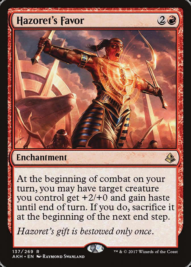 Hazoret's Favor [Amonkhet] | Gate City Games LLC