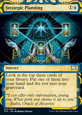 Strategic Planning (Foil Etched) [Strixhaven: Mystical Archive] | Gate City Games LLC