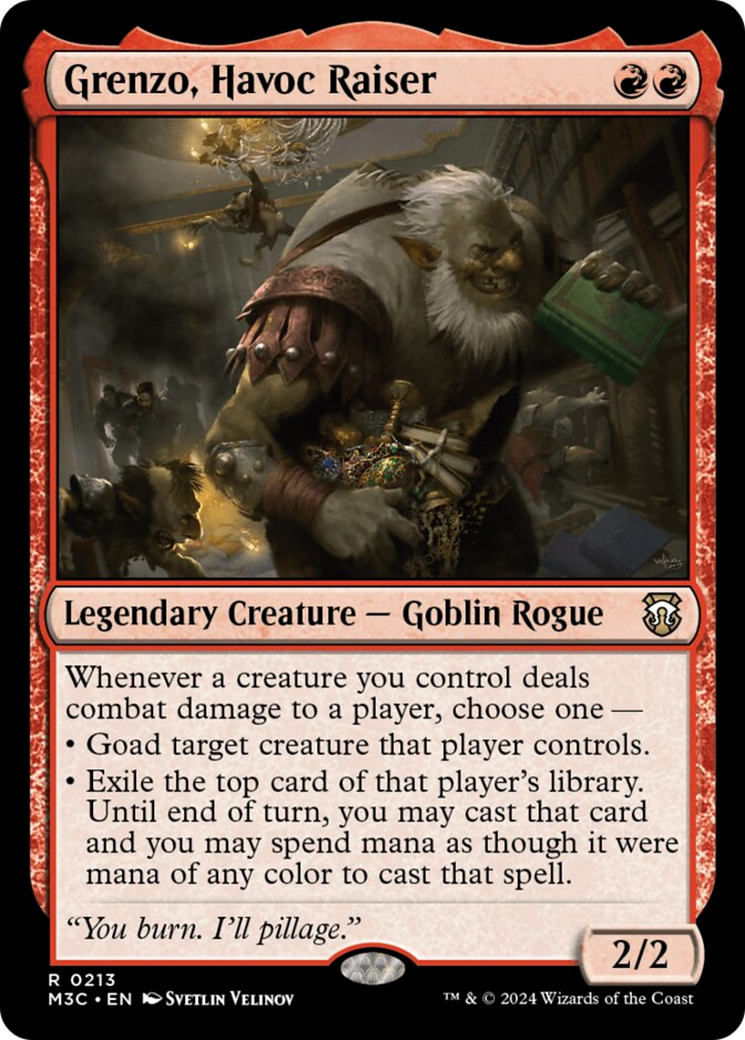 Grenzo, Havoc Raiser [Modern Horizons 3 Commander] | Gate City Games LLC