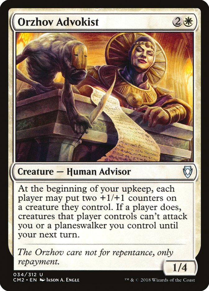 Orzhov Advokist [Commander Anthology Volume II] | Gate City Games LLC