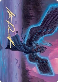Mistwalker Art Card (Gold-Stamped Signature) [Kaldheim Art Series] | Gate City Games LLC