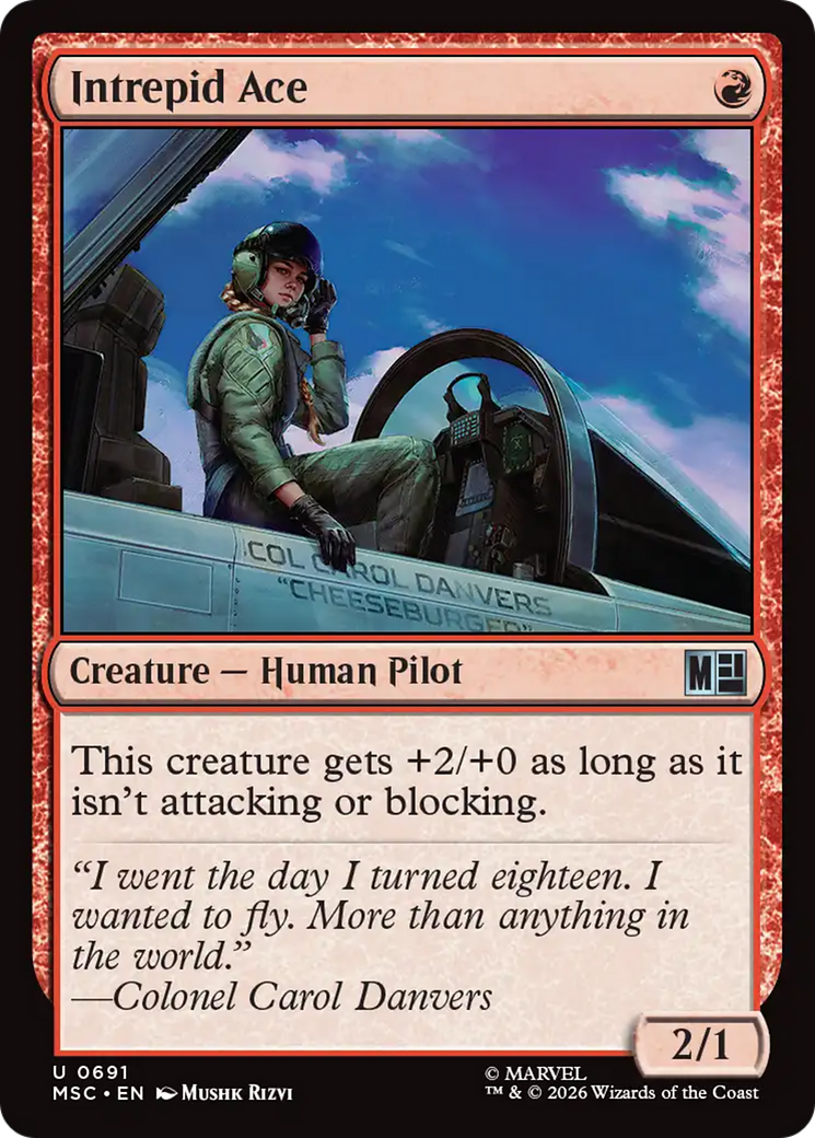 Intrepid Ace [Marvel Super Heroes Commander] | Gate City Games LLC