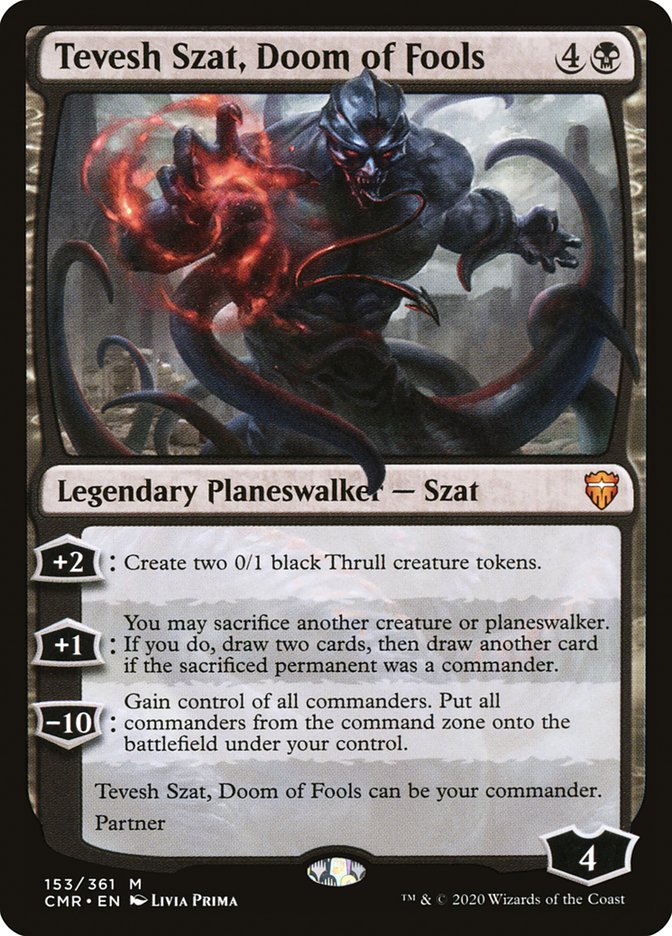 Tevesh Szat, Doom of Fools [Commander Legends] | Gate City Games LLC