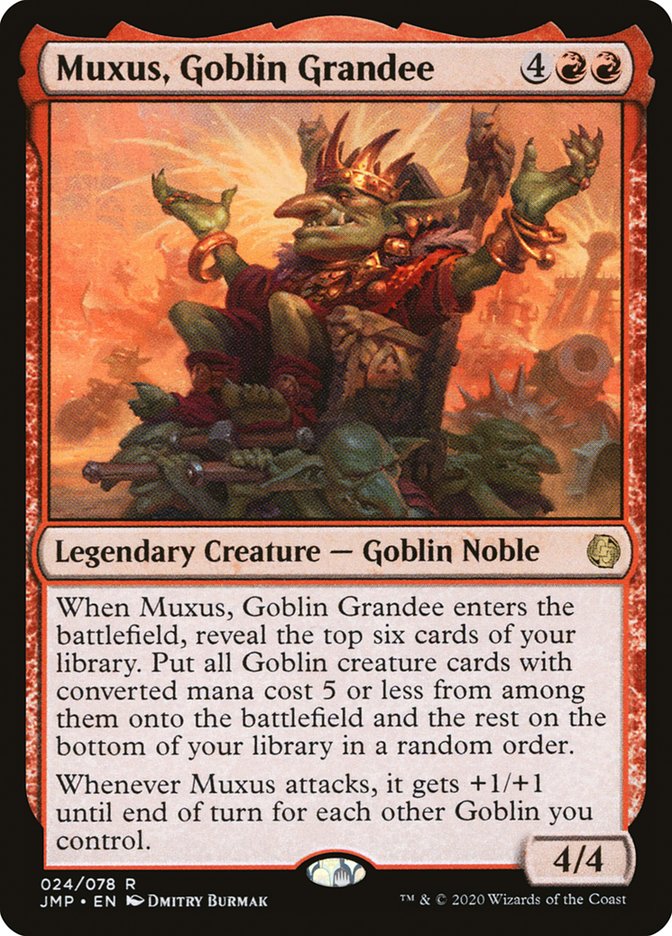 Muxus, Goblin Grandee [Jumpstart] | Gate City Games LLC
