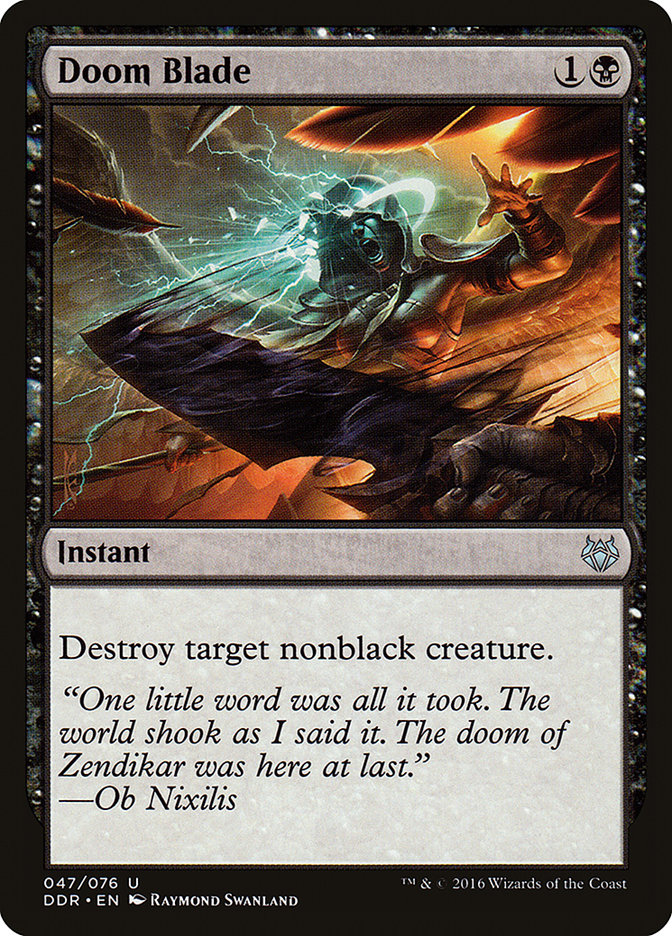 Doom Blade [Duel Decks: Nissa vs. Ob Nixilis] | Gate City Games LLC