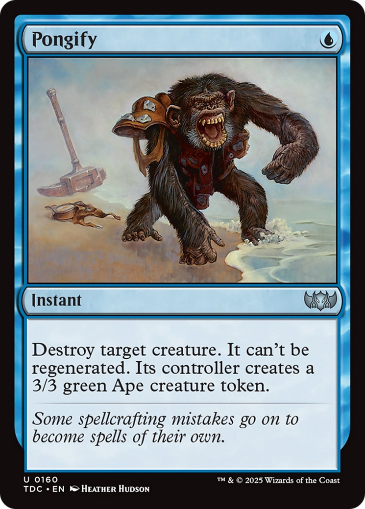 Pongify [Tarkir: Dragonstorm Commander] | Gate City Games LLC