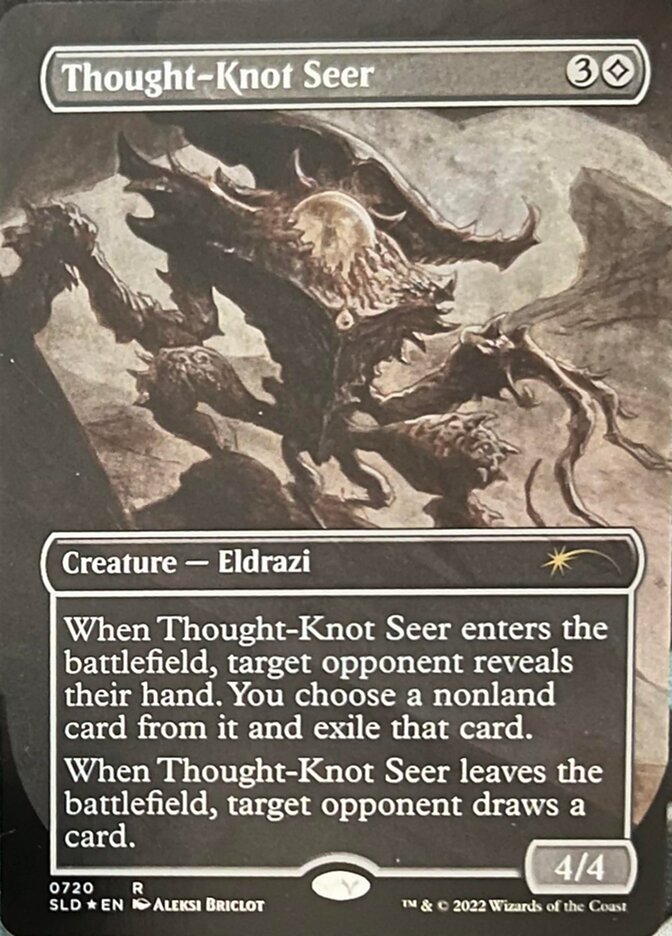 Thought-Knot Seer (720) (Borderless) [Secret Lair Drop Promos] | Gate City Games LLC