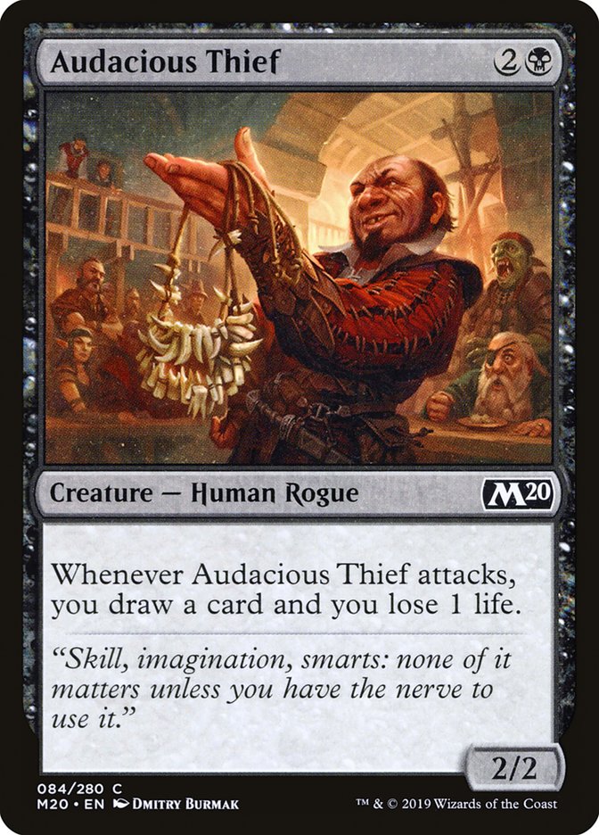 Audacious Thief [Core Set 2020] | Gate City Games LLC
