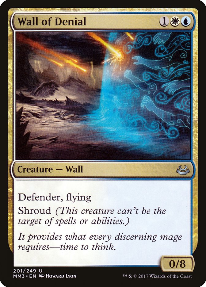 Wall of Denial [Modern Masters 2017] | Gate City Games LLC