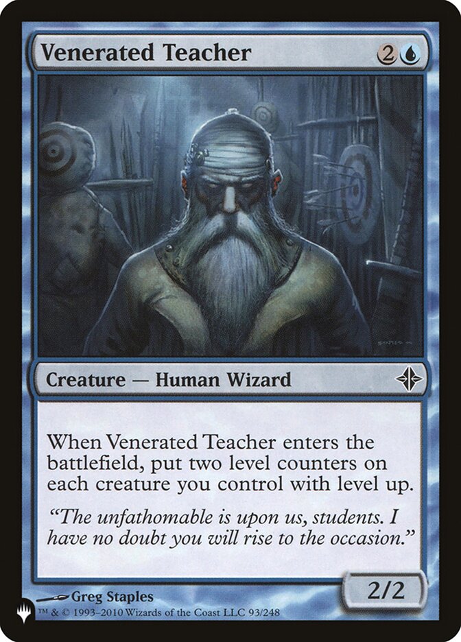 Venerated Teacher [The List] | Gate City Games LLC