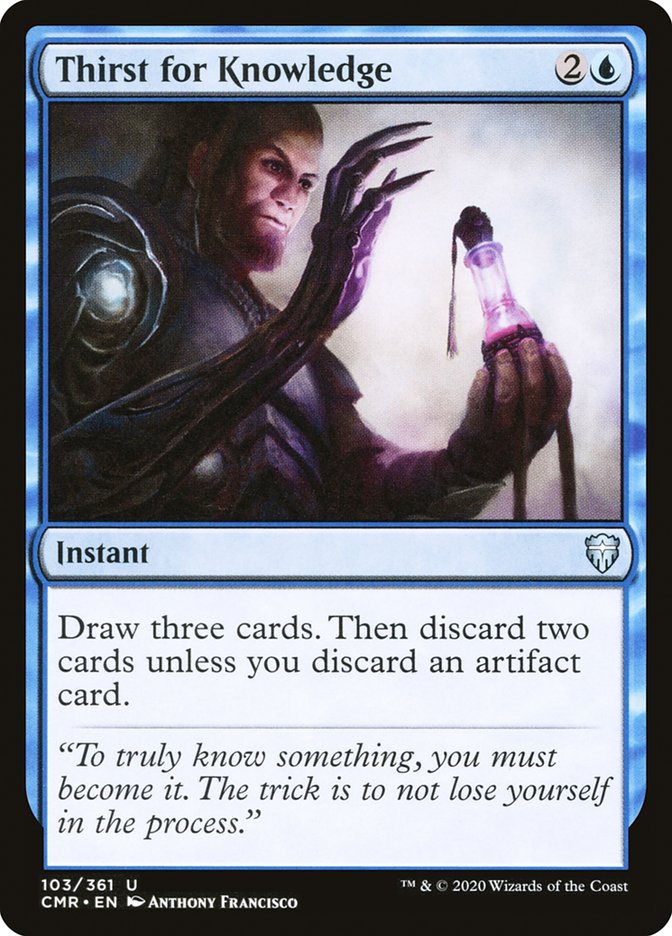 Thirst for Knowledge [Commander Legends] | Gate City Games LLC