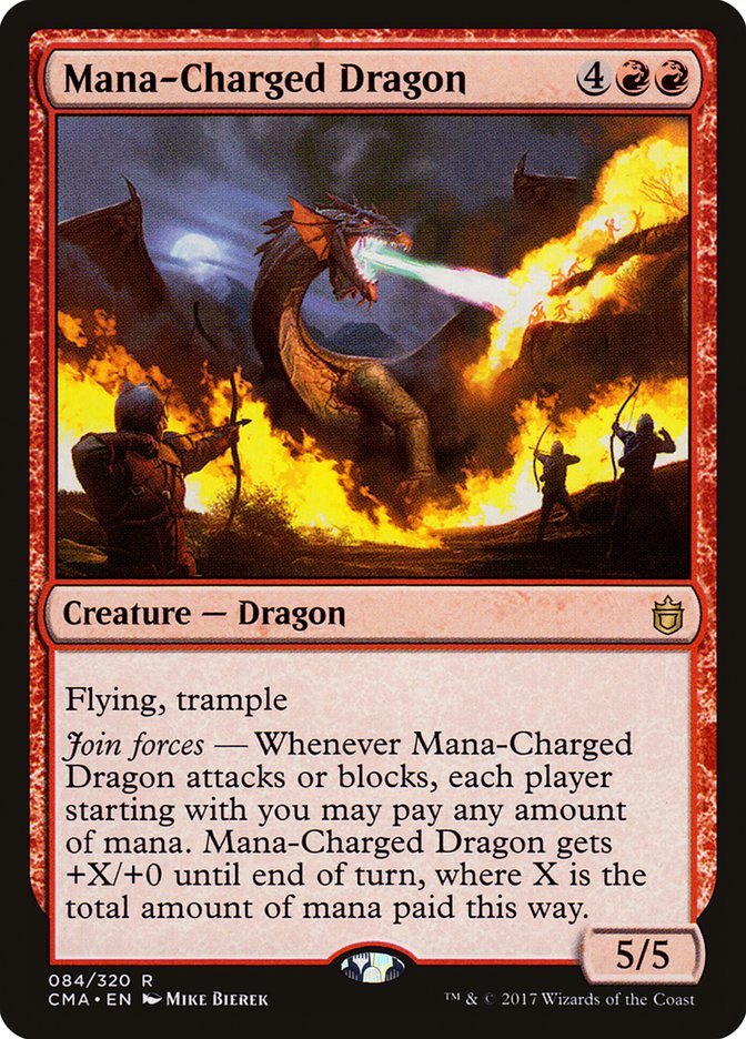 Mana-Charged Dragon [Commander Anthology] | Gate City Games LLC