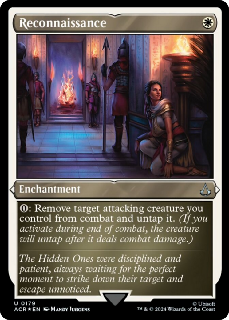 Reconnaissance (Foil Etched) [Assassin's Creed] | Gate City Games LLC