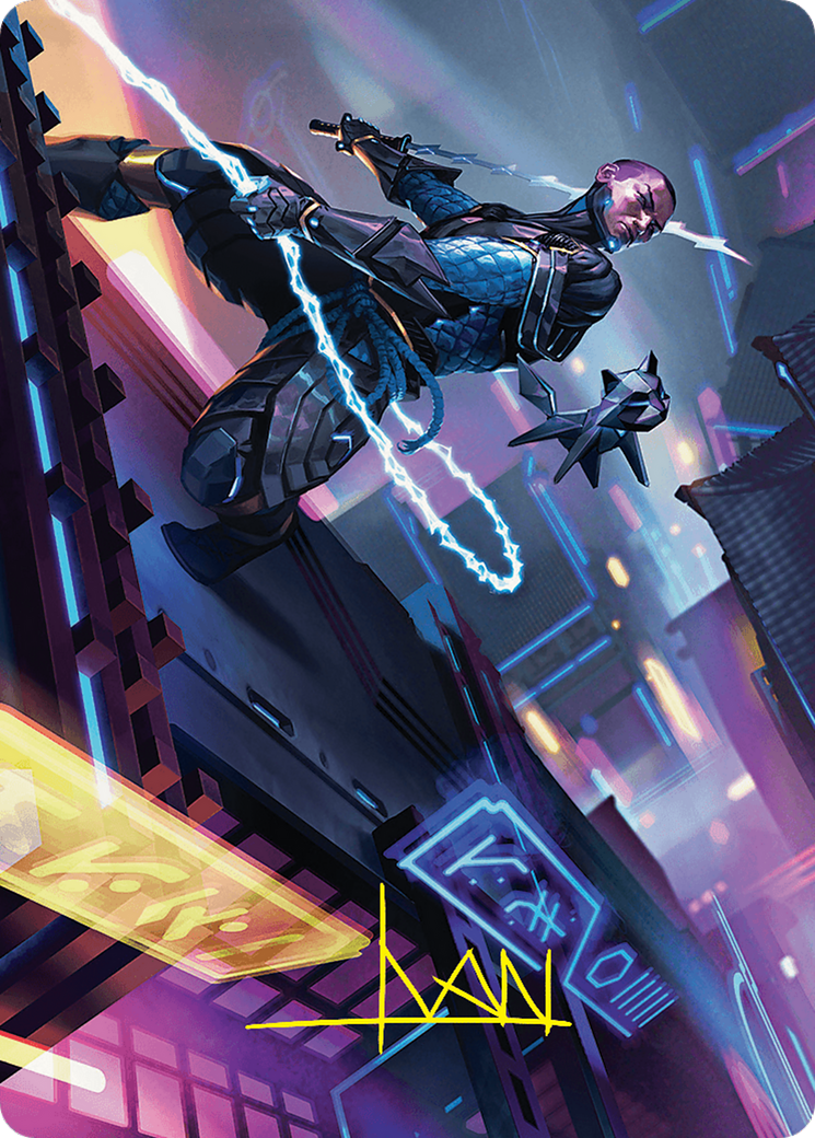 Kiora, the Rising Tide Art Card (30/54) (Gold-Stamped Signature) [Foundations Art Series] | Gate City Games LLC