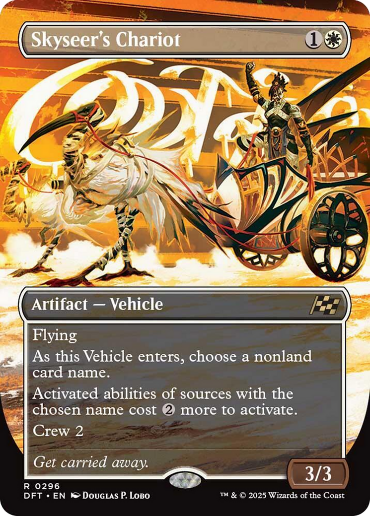 Skyseer's Chariot (Borderless) [Aetherdrift] | Gate City Games LLC