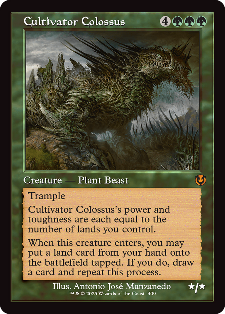 Cultivator Colossus (Retro Frame) [Innistrad Remastered] | Gate City Games LLC