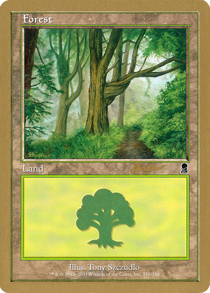 Forest (shh350) (Sim Han How) [World Championship Decks 2002] | Gate City Games LLC