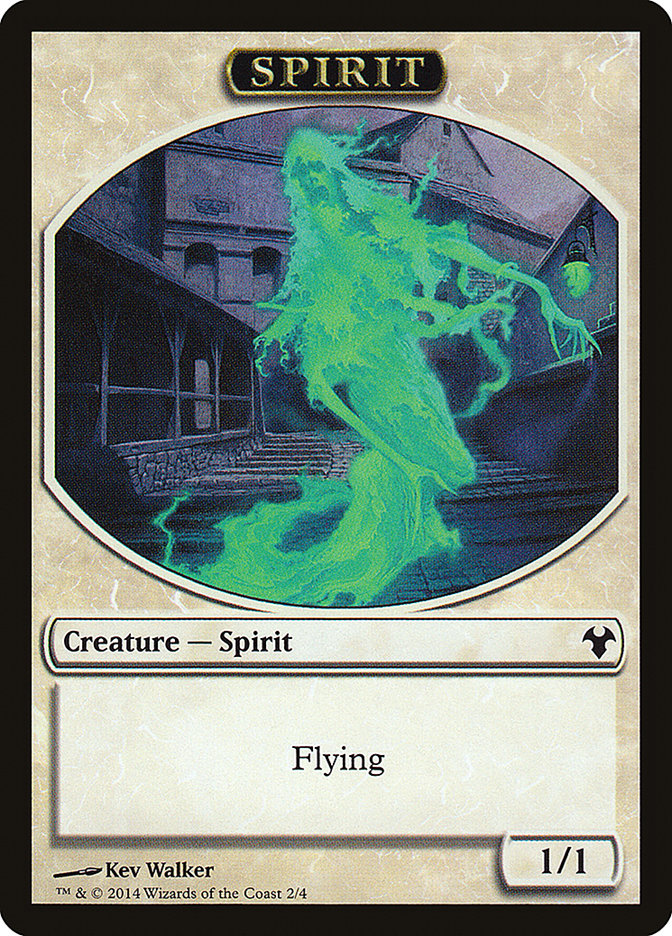 Spirit Token [Modern Event Deck 2014 Tokens] | Gate City Games LLC