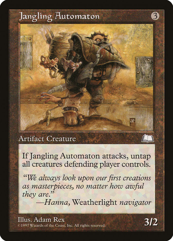 Jangling Automaton [Weatherlight] | Gate City Games LLC