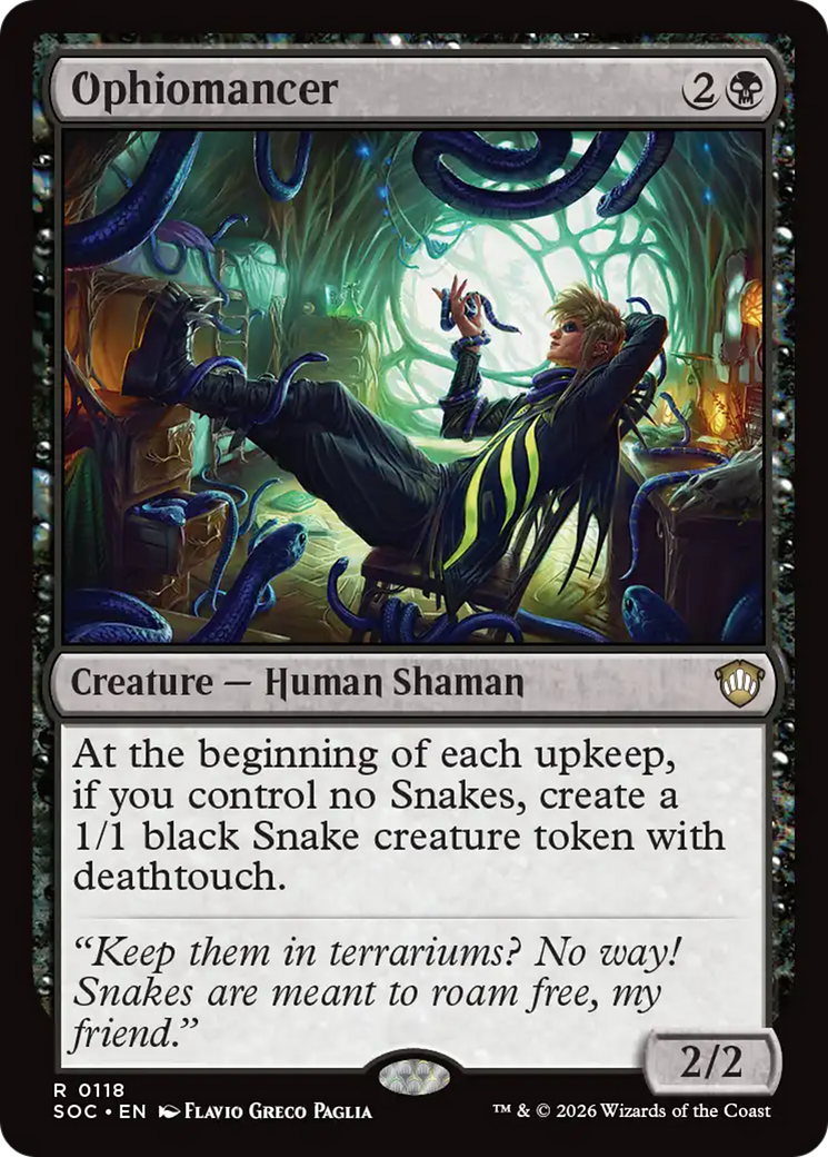 Ophiomancer [Secrets of Strixhaven Commander] | Gate City Games LLC