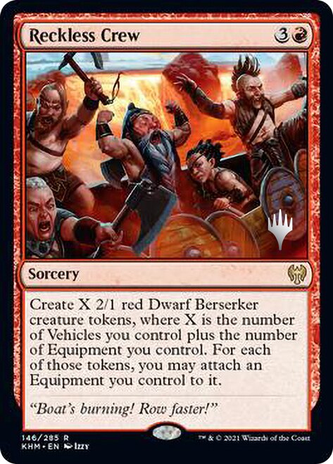 Reckless Crew (Promo Pack) [Kaldheim Promos] | Gate City Games LLC