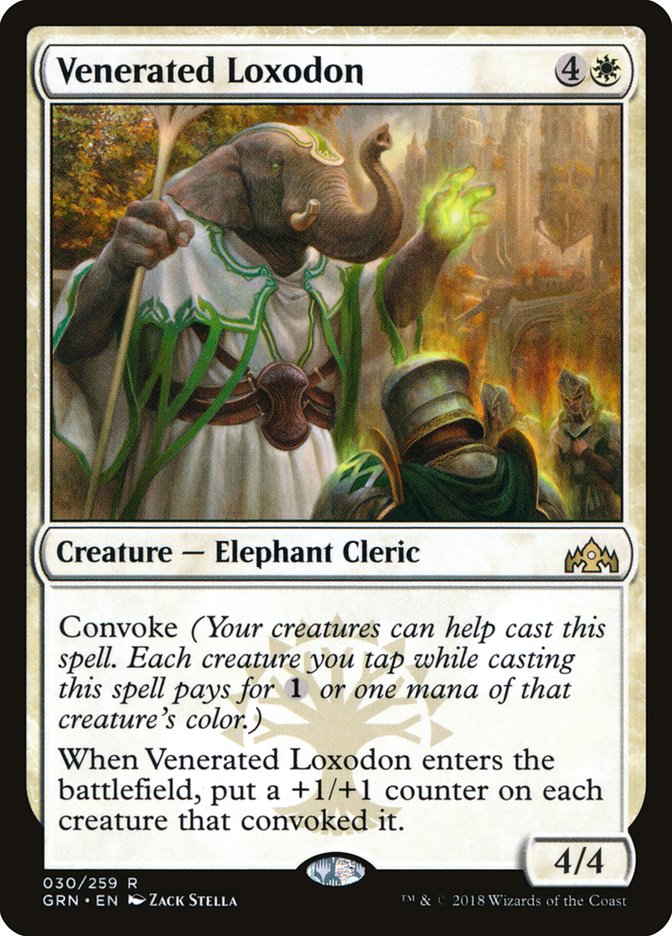 Venerated Loxodon [Guilds of Ravnica] | Gate City Games LLC