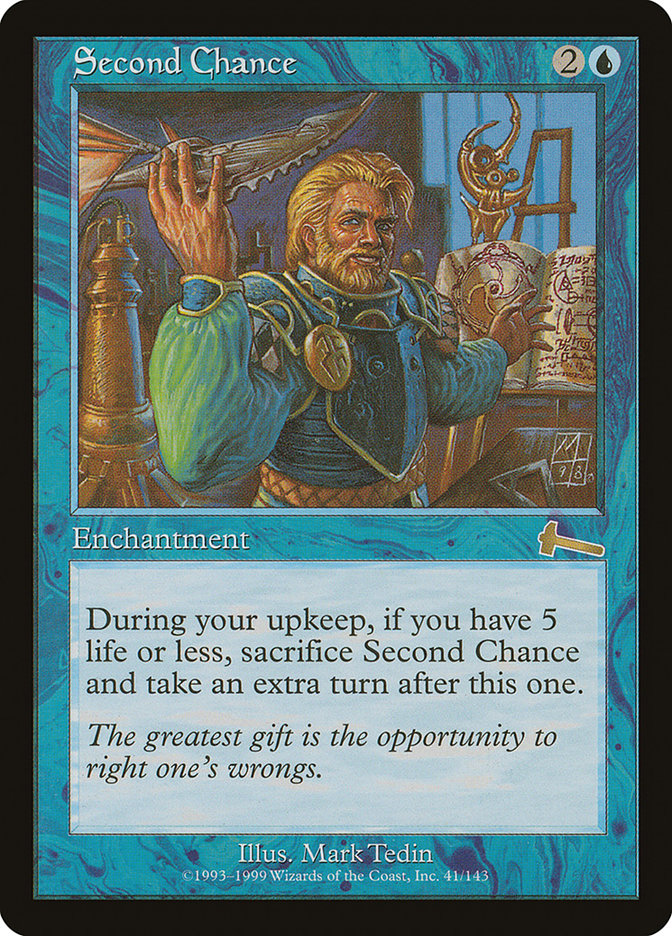 Second Chance [Urza's Legacy] | Gate City Games LLC