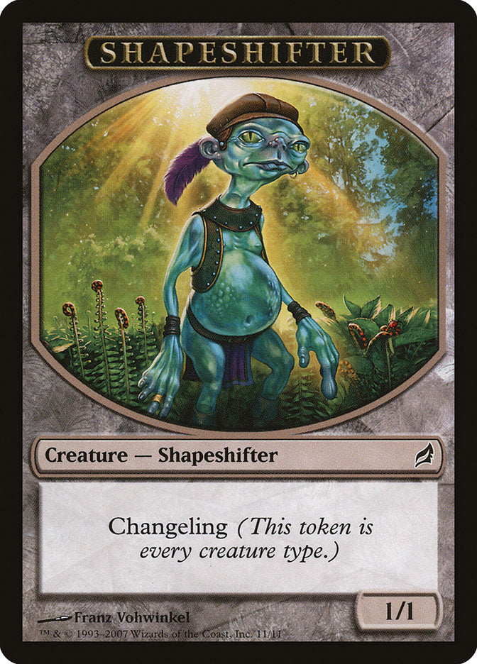 Shapeshifter Token [Lorwyn Tokens] | Gate City Games LLC