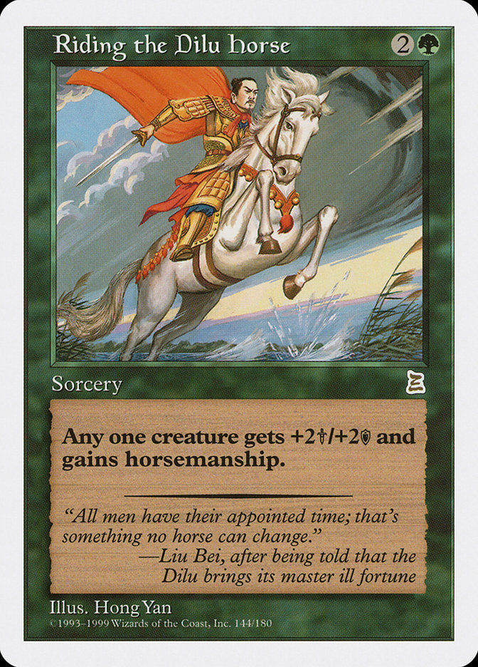 Riding the Dilu Horse [Portal Three Kingdoms] | Gate City Games LLC