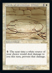 Circle of Protection: White (Retro) [30th Anniversary Edition] | Gate City Games LLC