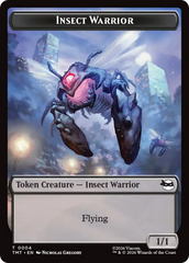 Insect Warrior // Food Double-Sided Token [Teenage Mutant Ninja Turtles Tokens] | Gate City Games LLC