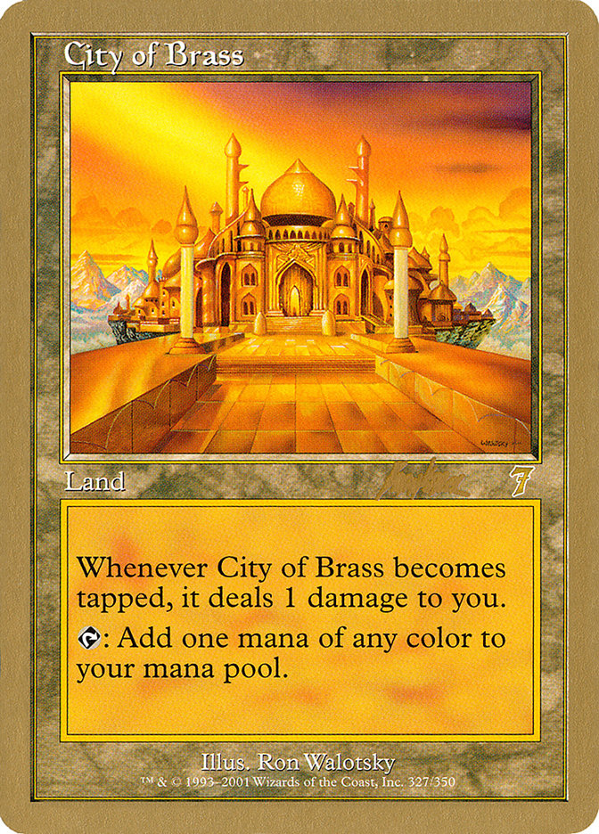 City of Brass (Brian Kibler) [World Championship Decks 2002] | Gate City Games LLC