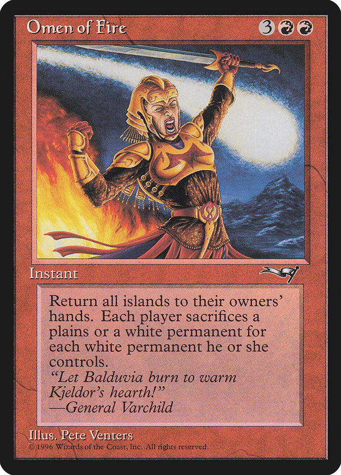 Omen of Fire [Alliances] | Gate City Games LLC