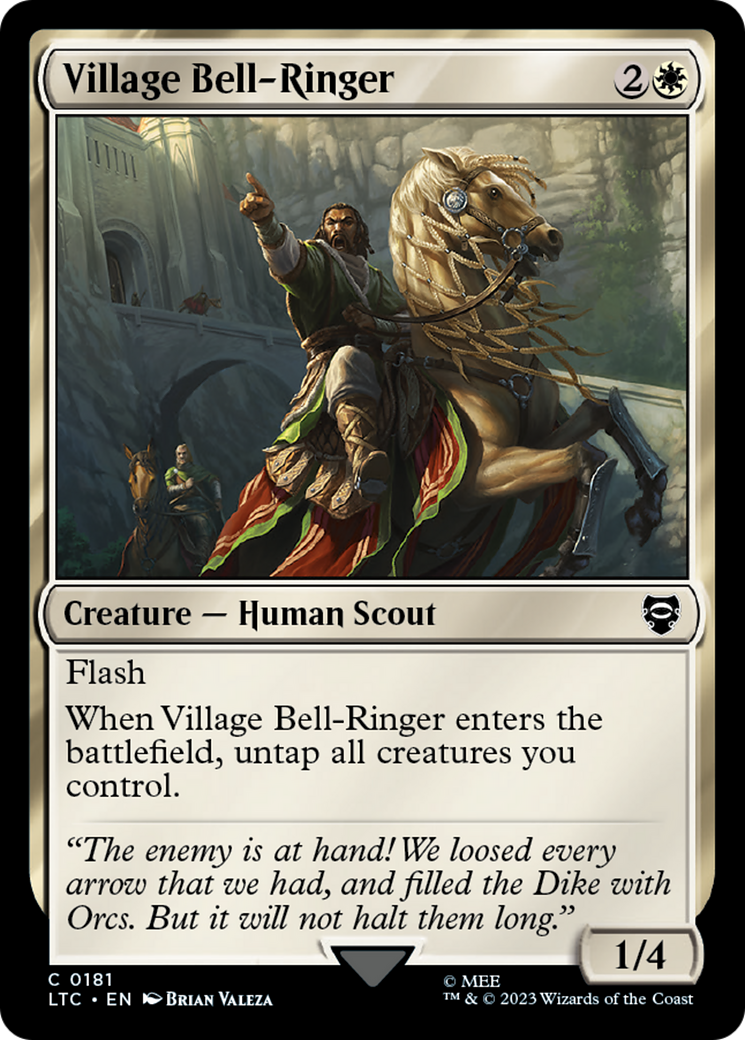 Village Bell-Ringer [The Lord of the Rings: Tales of Middle-Earth Commander] | Gate City Games LLC