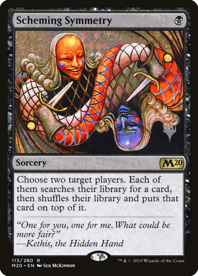 Scheming Symmetry (Promo Pack) [Core Set 2020 Promos] | Gate City Games LLC