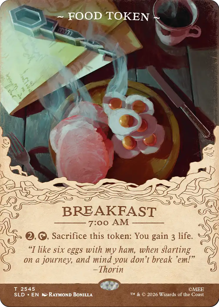 Food Token (2545) [Secret Lair Drop Series] | Gate City Games LLC